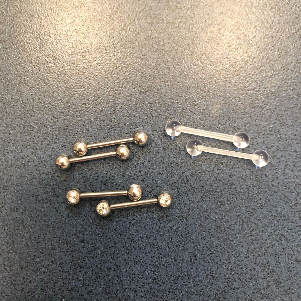 BRAND NEW body piercing rings
